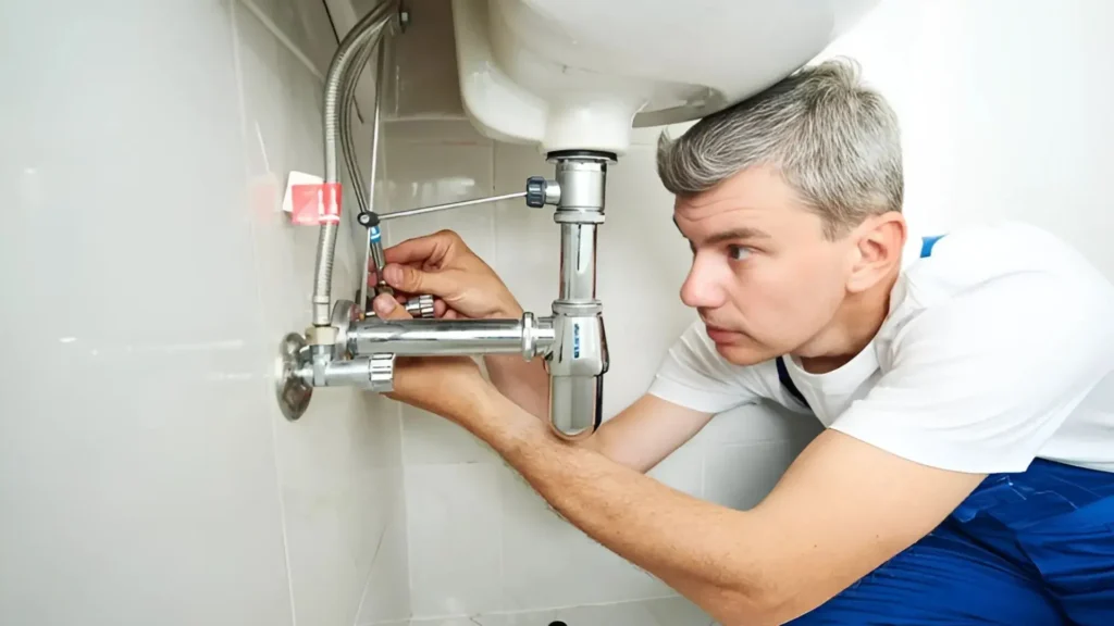 فني سباكة في الخرج