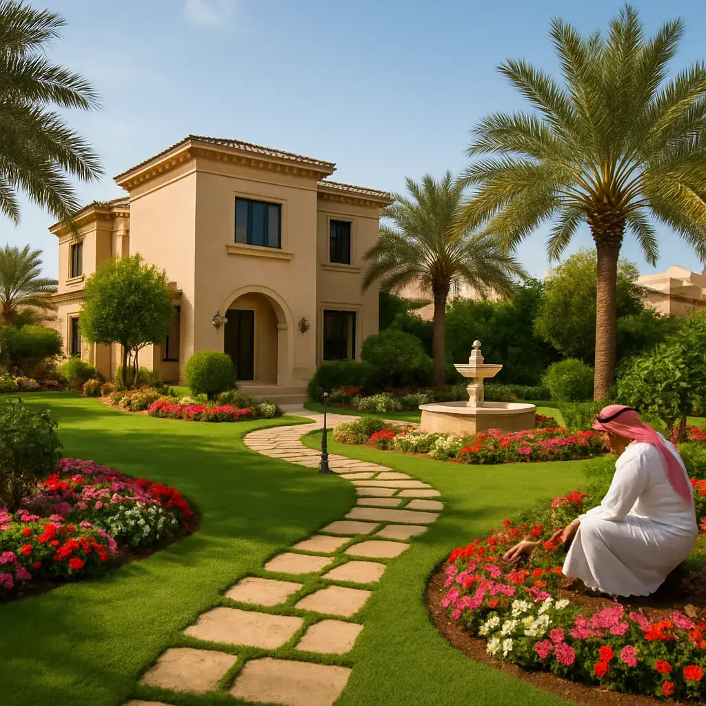 تنسيق حدائق في الخرج